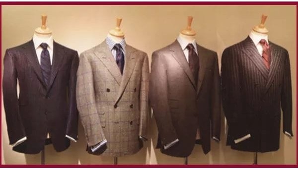 Four custom-made suits in Washington, DC