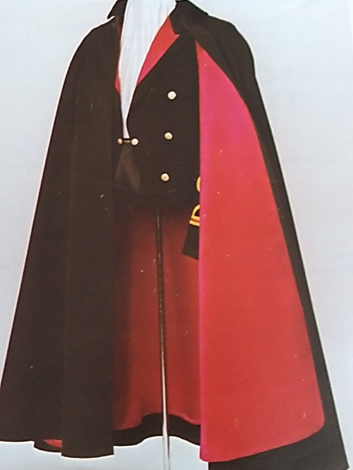 Black and Red Coat