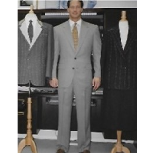 Man in Grey Suit